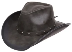 LTC Trading Corp Western Hats Cowboy Hat Black Distressed
