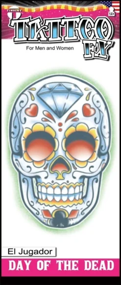 Tinsley Transfers El Juegador Day Of The Dead