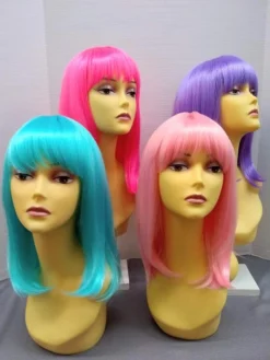 West Bay Doll Long Bob Wig In 12 Colors Black