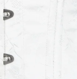 The Corset Company Underbust Corset White Brocade 7 The Corset Company Underbust Corset White Brocade