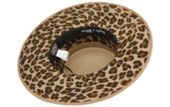 Epoch Fashion Accessory Fedora Leopard Wide Brim