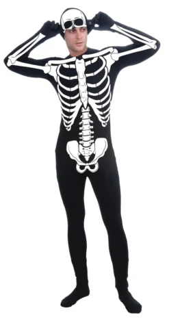 Rubies Halloween & Horror Disappearing Man Skeleton Bodysuit