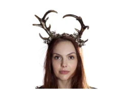KBW Global Corp Horns & Antlers Headband Antler Gold