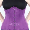 The Corset Company Corsets & Corset Dresses Long Underbust Purple Taffeta Corset 1 The Corset Company Corsets & Corset Dresses Long Underbust Purple Taffeta Corset