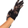 Leg Avenue Gloves Lace Wrist-Length In Black Or White 1 Leg Avenue Gloves Lace Wrist-Length In Black Or White