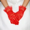 Ceci Jewelry, Inc. Lace Gloves W/Ruffle 2 Colors 1 Ceci Jewelry, Inc. Lace Gloves W/Ruffle 2 Colors