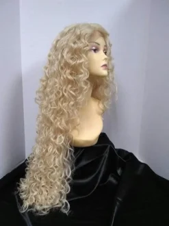 West Bay Black Delilah Long Curly Lace Front Wig