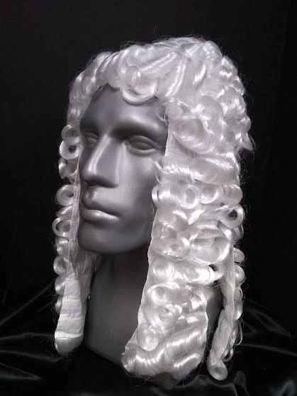 Alicia International Judge Wig White 3 Alicia International Judge Wig White