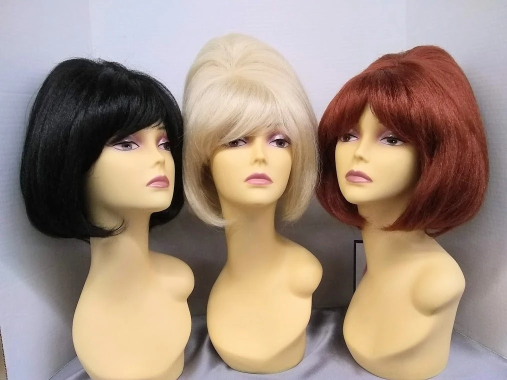 West Bay Black Beehive Wig Naturals 3 West Bay Black Beehive Wig Naturals