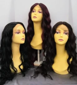 West Bay Nixie Long Waves Lace Front Wig Black