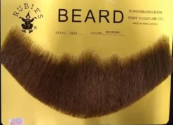 Rubies Facial Hair Full Character Beard Style #2024