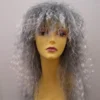 Alicia International Grey & White Grandma Wig