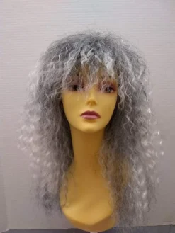 Alicia International Grey & White Grandma Wig