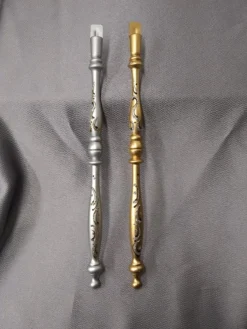 KBW Global Corp Mask Handle In Silver Or Gold Masquerade Masks