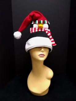 Jacobson Hat Co. Holiday Plush Penguin W/ Santa Hat