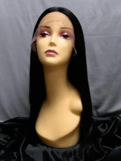 West Bay Dahlia Long Layered Lace Front Wig Black 10 West Bay Dahlia Long Layered Lace Front Wig Black