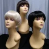 West Bay Black 60s Mod Man Wig