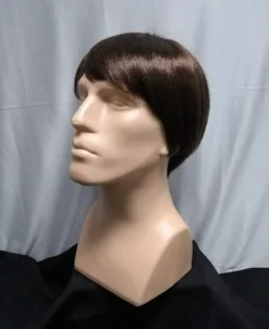 West Bay Black 60s Mod Man Wig
