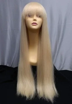 West Bay Mirage Long Wig W/Bangs Black