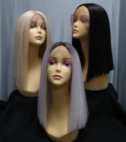 West Bay Dove Blunt Bob Lace Front Wig Black