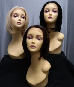 West Bay Black Monaco Bob Lace Front Blend