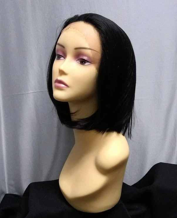 West Bay Black Monaco Bob Lace Front Blend 6 West Bay Black Monaco Bob Lace Front Blend