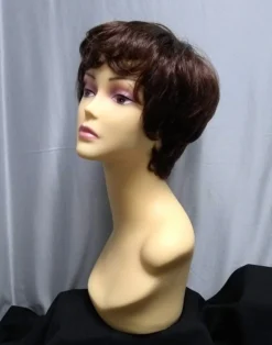 West Bay Black Unisex Wig