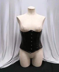 The Corset Company Black Leatherette Corset