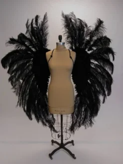 Boa Novelty Feather Angel Wings In Black, White, Or Red 13 Boa Novelty Feather Angel Wings In Black, White, Or Red