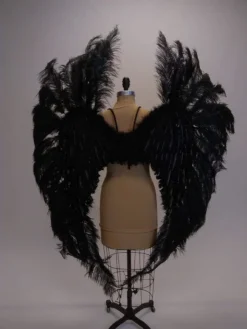 Boa Novelty Feather Angel Wings In Black, White, Or Red 14 Boa Novelty Feather Angel Wings In Black, White, Or Red