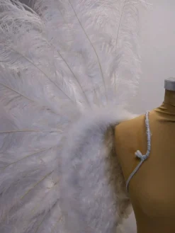 Boa Novelty Feather Angel Wings In Black, White, Or Red 12 Boa Novelty Feather Angel Wings In Black, White, Or Red