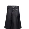 Pentagramme Gothique Skirt Kilt-Style Black Gothic