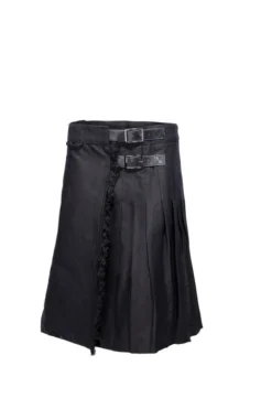 Pentagramme Gothique Skirt Kilt-Style Black Gothic