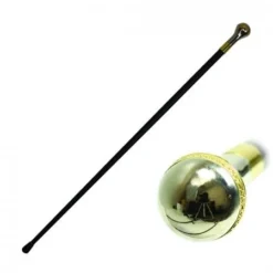 Sigma Impex Inc. Cane Gold Silver Mirror Finish Canes & Staffs
