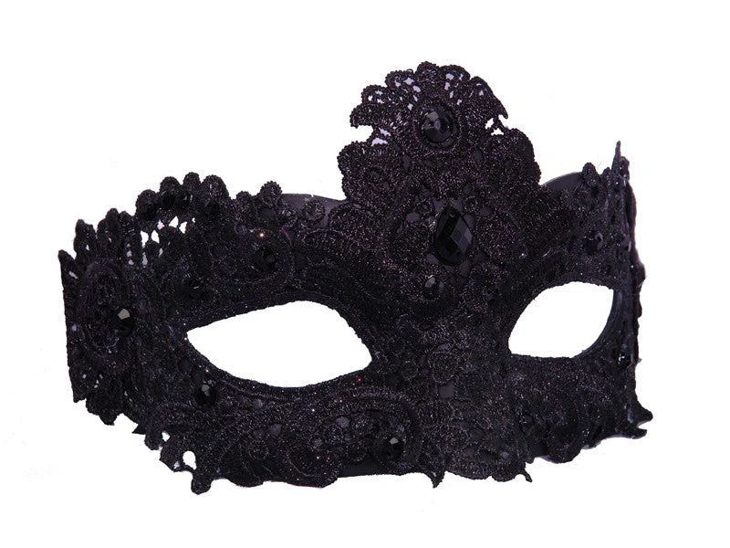 KBW Global Corp Mask Venetian Lace W/ Stones Masquerade Masks 3 KBW Global Corp Mask Venetian Lace W/ Stones Masquerade Masks