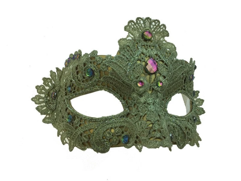 KBW Global Corp Mask Venetian Lace W/ Stones Masquerade Masks 5 KBW Global Corp Mask Venetian Lace W/ Stones Masquerade Masks