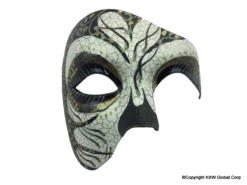 KBW Global Corp Masquerade Masks Day Of The Dead Half Mask