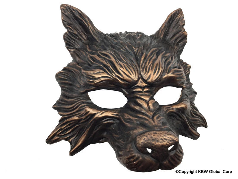KBW Global Corp Masquerade Masks Mask Wolf Face 4 KBW Global Corp Masquerade Masks Mask Wolf Face
