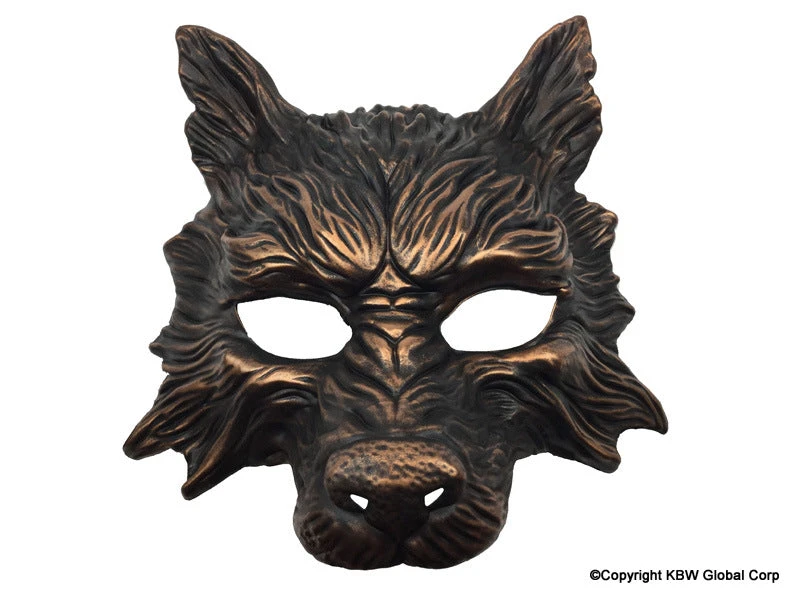 KBW Global Corp Masquerade Masks Mask Wolf Face 3 KBW Global Corp Masquerade Masks Mask Wolf Face