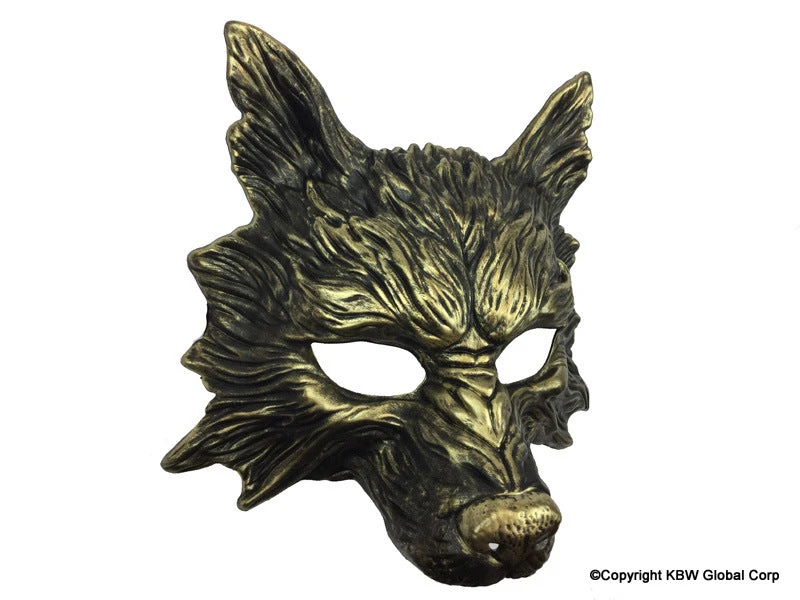KBW Global Corp Masquerade Masks Mask Wolf Face 6 KBW Global Corp Masquerade Masks Mask Wolf Face