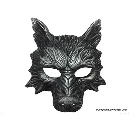 KBW Global Corp Masquerade Masks Mask Wolf Face 7 KBW Global Corp Masquerade Masks Mask Wolf Face