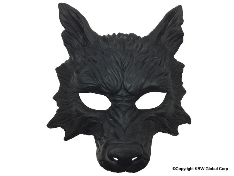 KBW Global Corp Masquerade Masks Mask Wolf Face 9 KBW Global Corp Masquerade Masks Mask Wolf Face