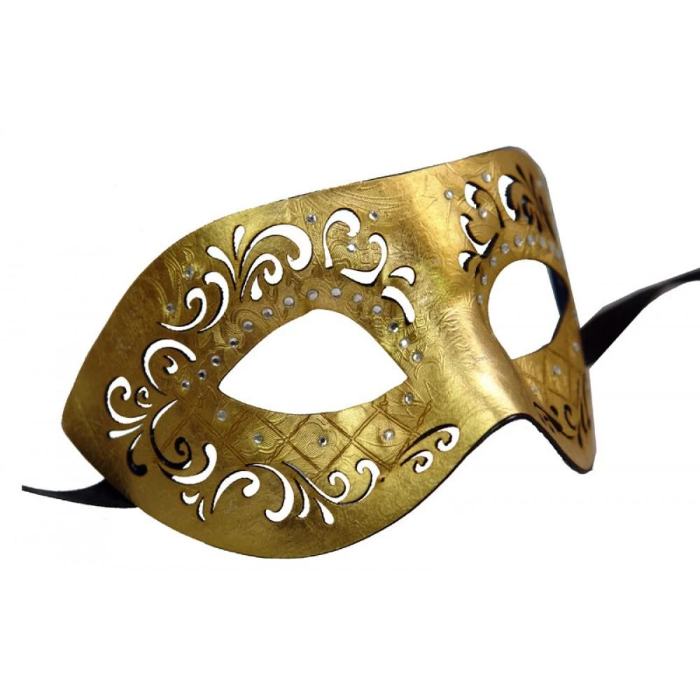 KBW Global Corp Masquerade Masks Pleather Mask W/ Swirls 4 KBW Global Corp Masquerade Masks Pleather Mask W/ Swirls
