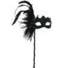 KBW Global Corp Mask Venetian W/ Stick Peacock