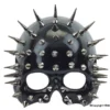 KBW Global Corp Mask Half Face Black W/ Spikes Masquerade Masks 1 KBW Global Corp Mask Half Face Black W/ Spikes Masquerade Masks