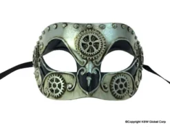KBW Global Corp Mask Clockwork Gears Masquerade Masks 8 KBW Global Corp Mask Clockwork Gears Masquerade Masks