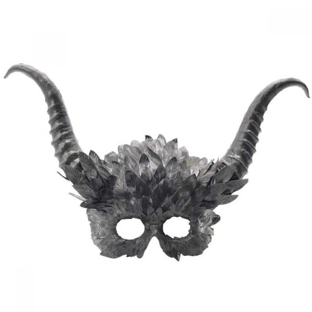 KBW Global Corp Masquerade Masks Mask Devil Horns Silver 3 KBW Global Corp Masquerade Masks Mask Devil Horns Silver