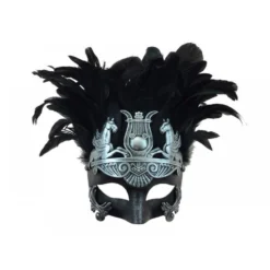 KBW Global Corp Venetian W/ Feathers Masquerade Masks
