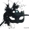 KBW Global Corp Venetian Mask With Flowers In 4 Colors 2 KBW Global Corp Venetian Mask With Flowers In 4 Colors
