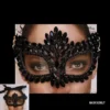 Ceci Jewelry, Inc. Masquerade Masks Mask Rhinestone Black Jet 2 Ceci Jewelry, Inc. Masquerade Masks Mask Rhinestone Black Jet